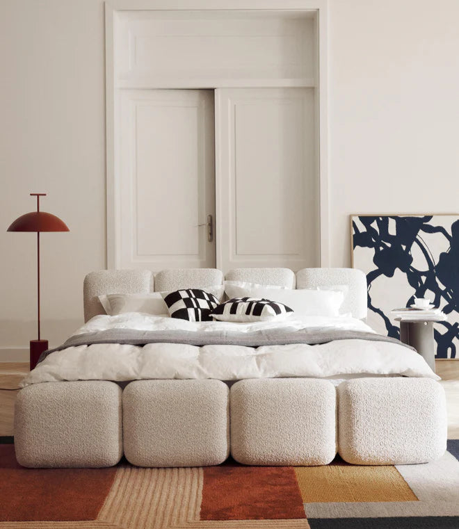 Hazel Boucle Bed