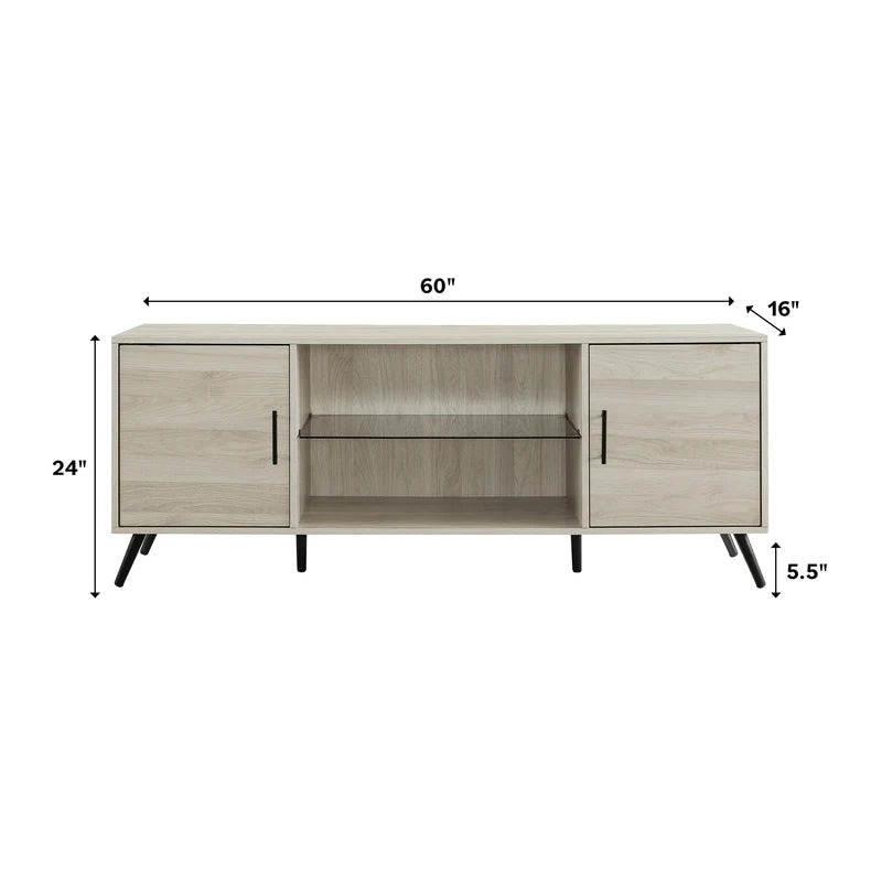 Scandia Oak TV Stand