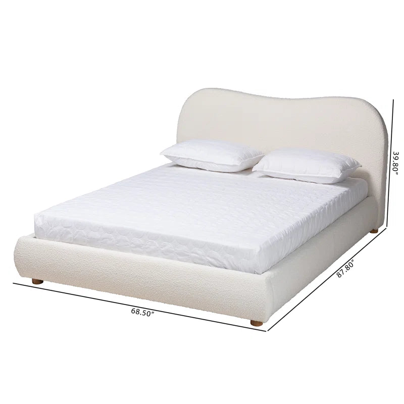 Zenova Boucle Bed