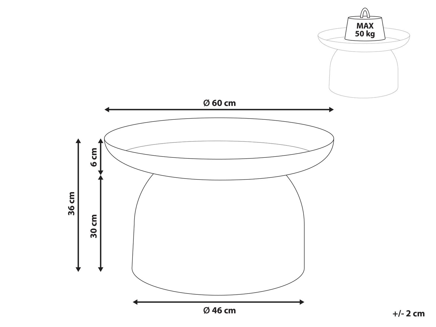 Cosura Coffee Table