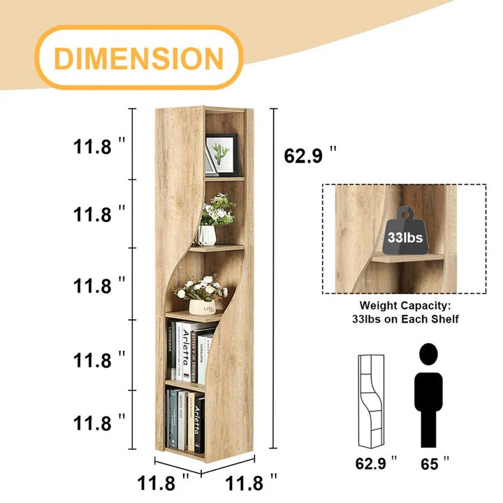 Serenity Corner Bookrack