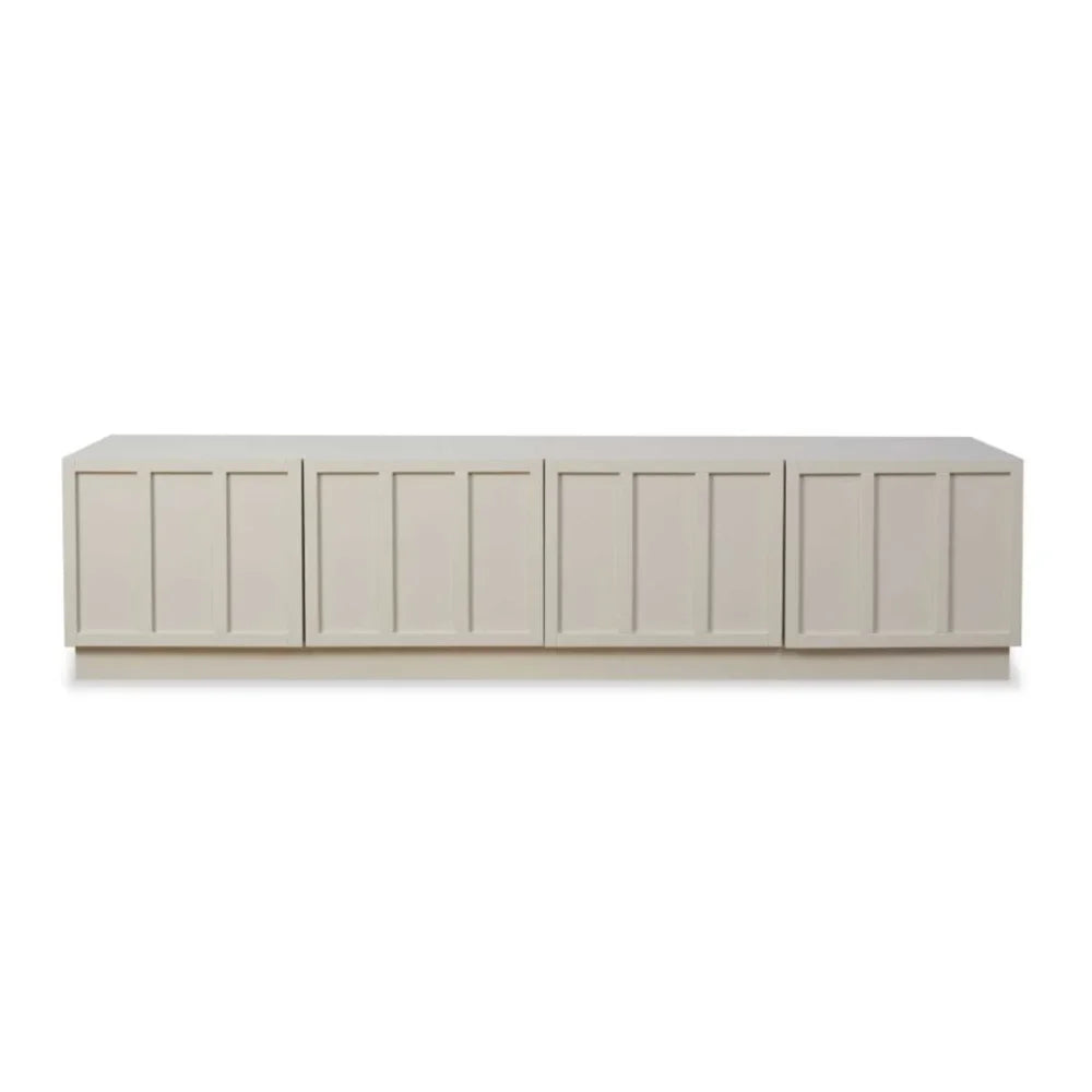 Linear Plinth Media Console