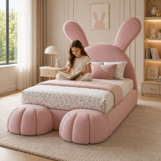 Rabbit Shaped Bunny Bed