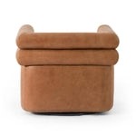 The Cognac Swivel Accent Chair