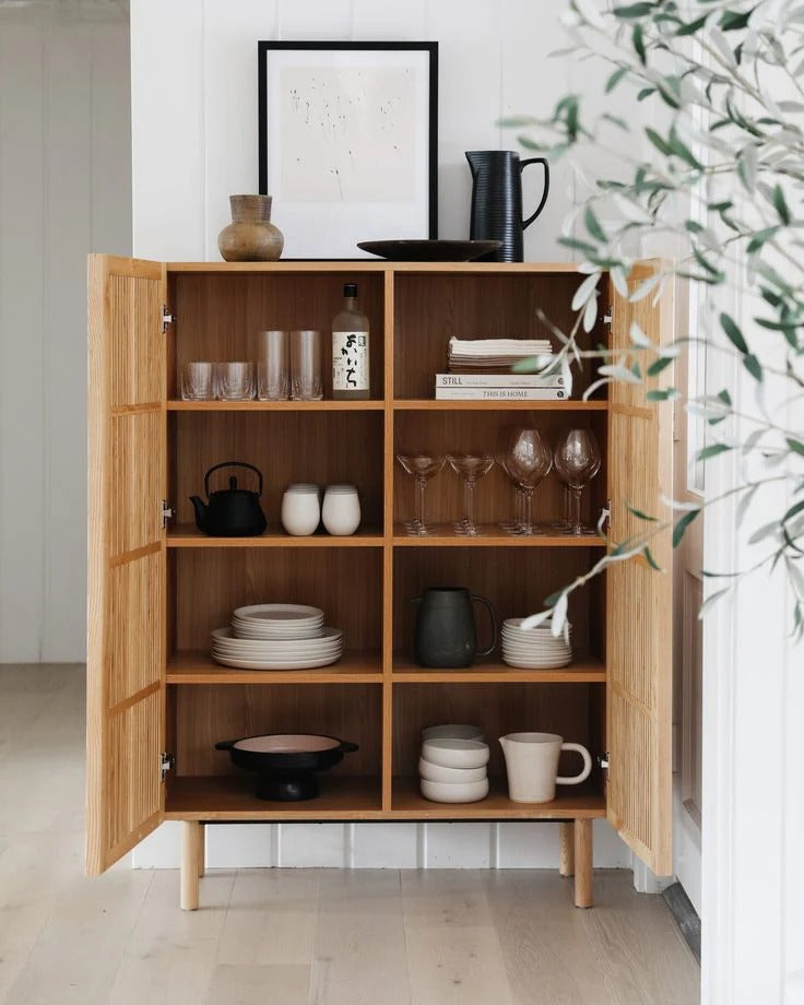 Mysen Wood Cabinet
