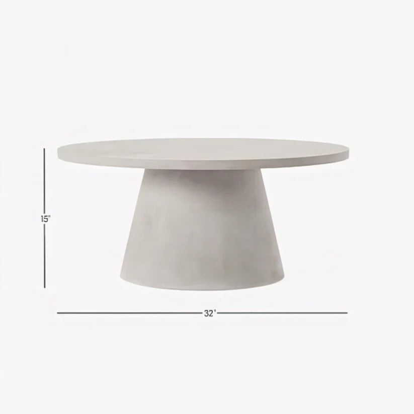 Pedestal Coffee Table