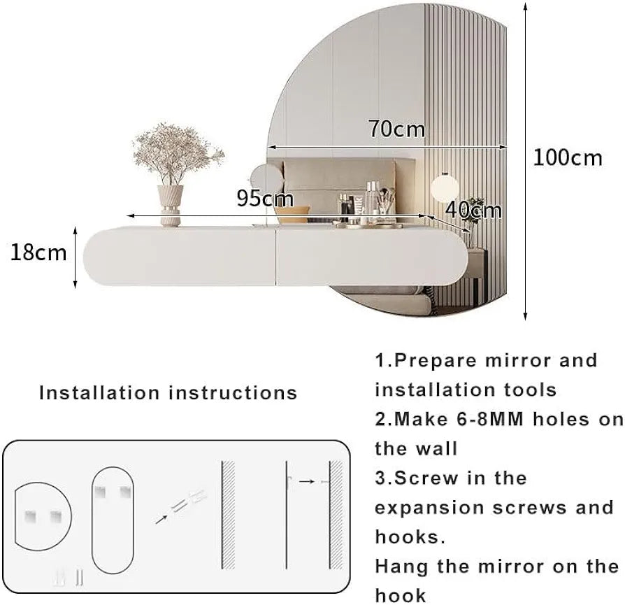 LumaArc Floating Vanity