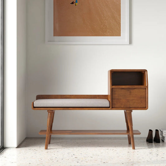 Cedar Storage Bench