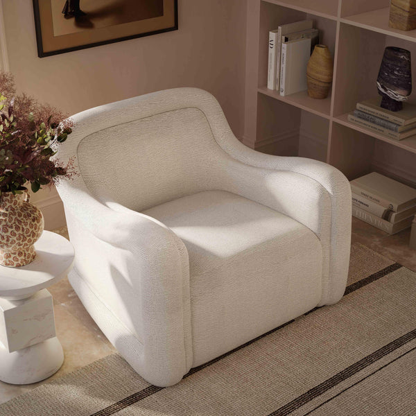 Ivory Lounge Chair