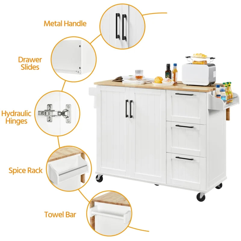 Lona Kitchen Cart
