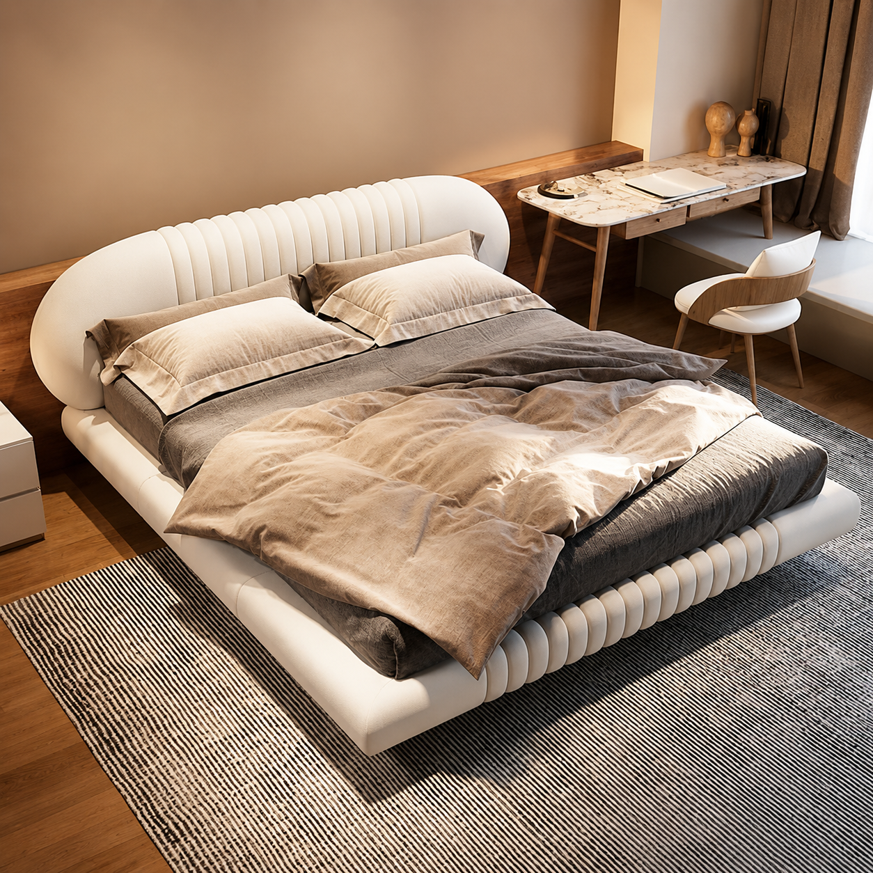 Luxe Curve Bed