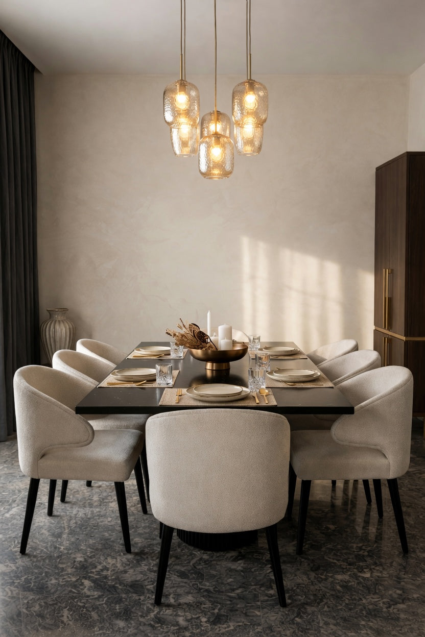 Opaline Elegance Dining Set