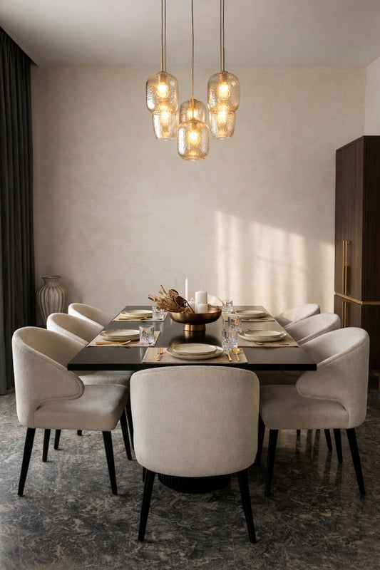 Opaline Elegance Dining Set