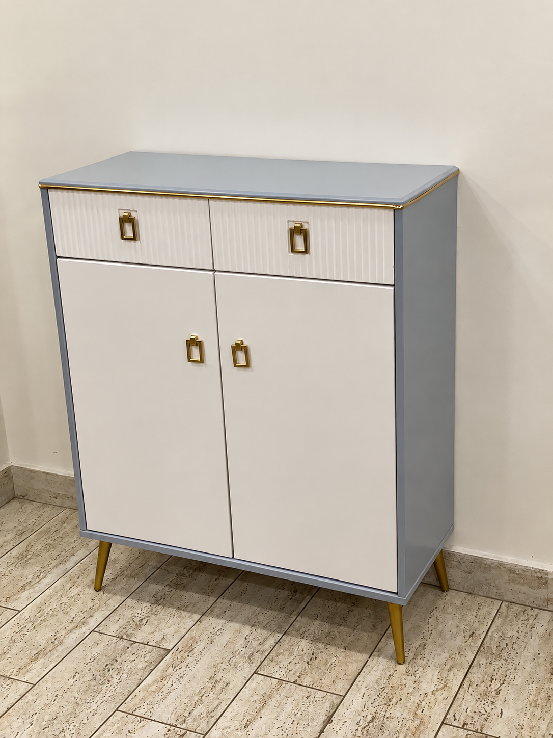 Nordic Luxe Shoe Cabinet