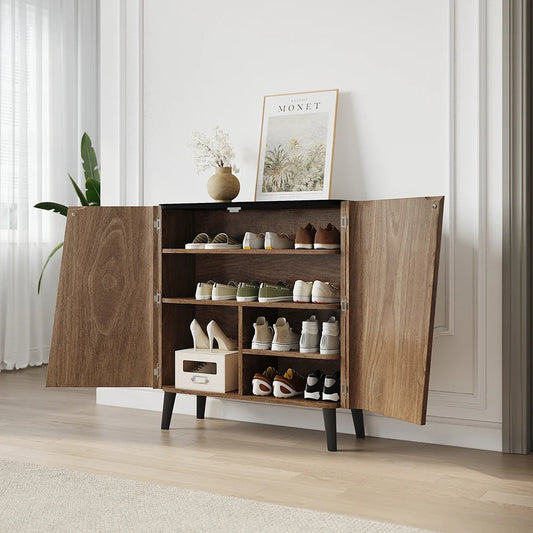 Takagi Walnut Shoe Cabinet