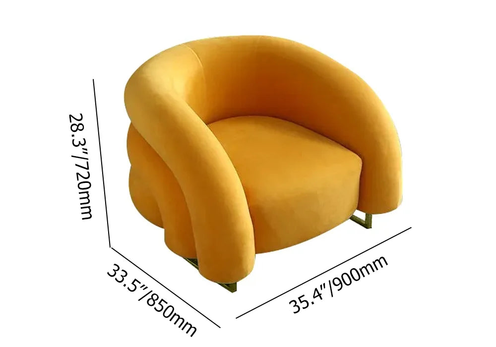 Sienna Velvet Chair