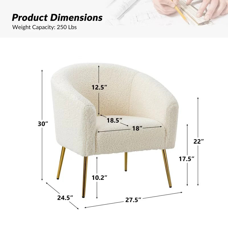 Rowena Boucle Chair