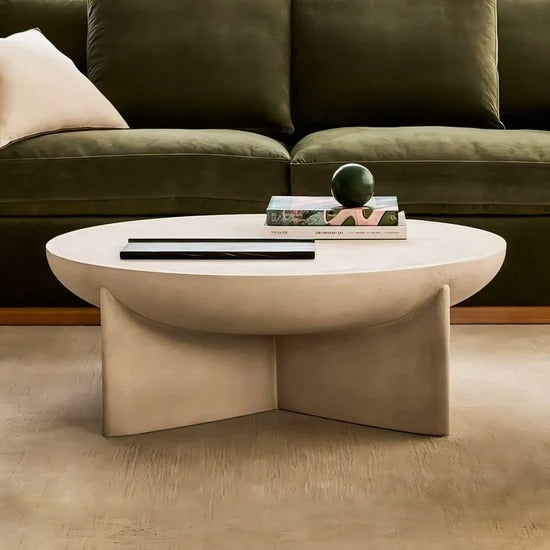 Noir Drum Coffee Table