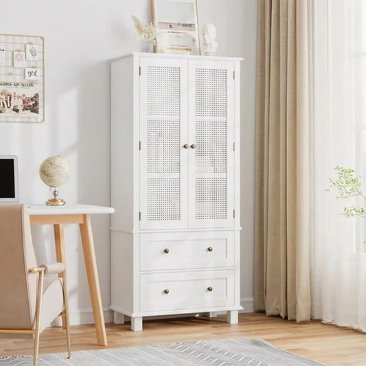 Mercer Rattan Cabinet