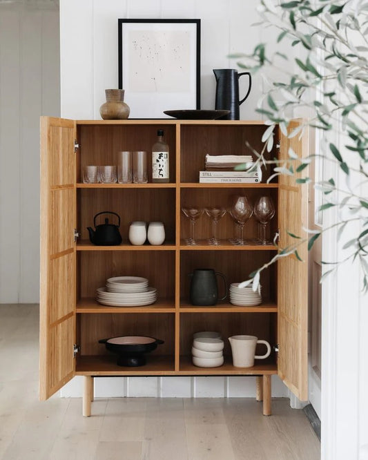 Mysen Wood Cabinet