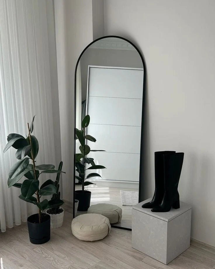 Standing Arched Mirror
