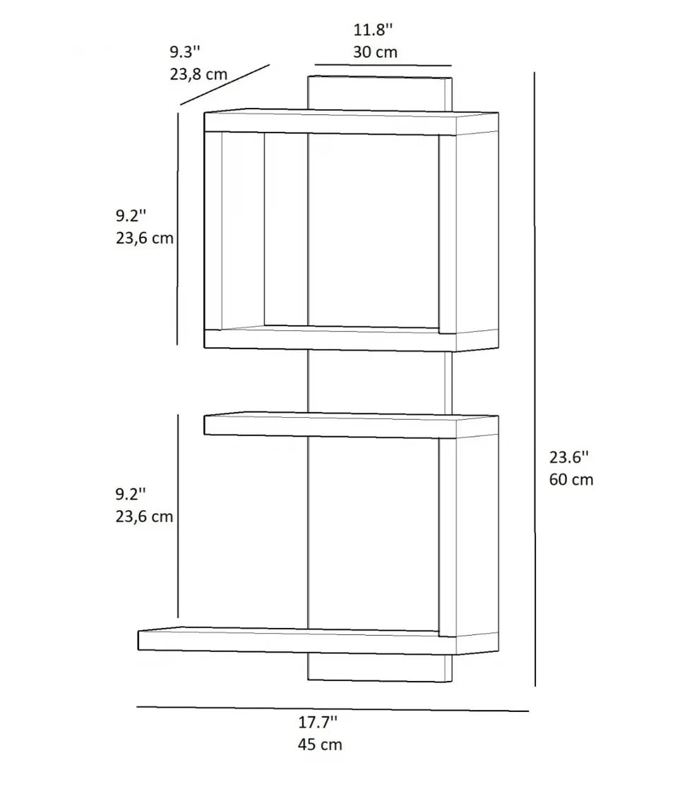 Waldric Book Shelf